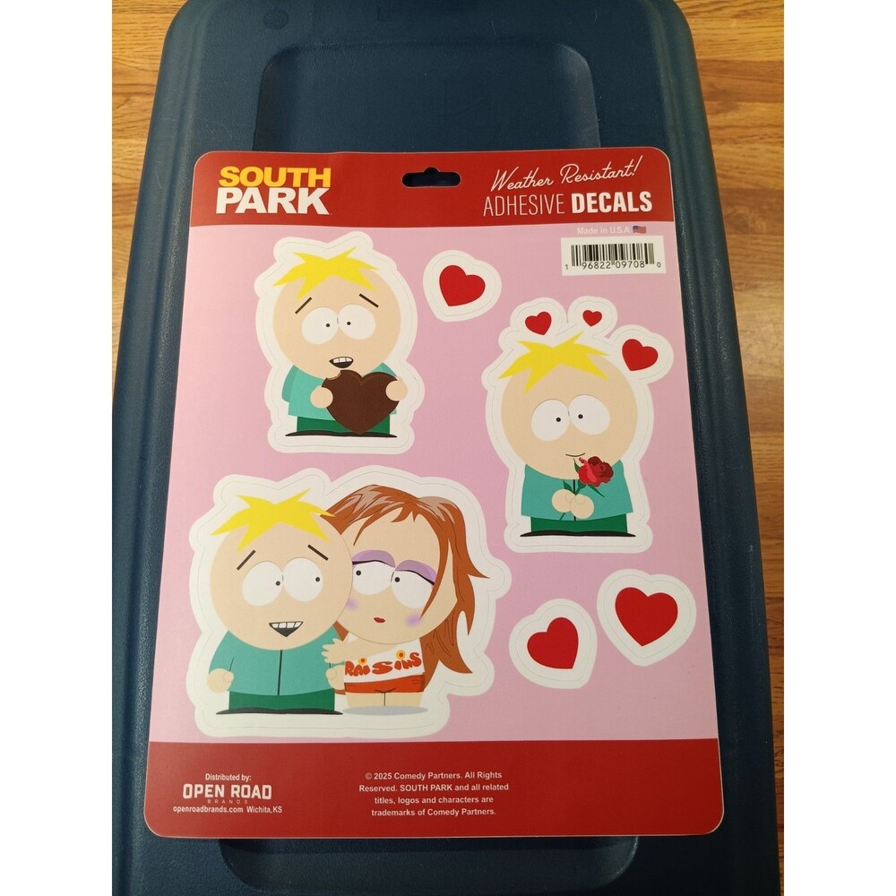 South Park Sticker Sheet Style #1
